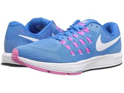 Nike Air Zoom Vomero 11, Blue Glow/white/pink Blast/photo Blue | ModeSens