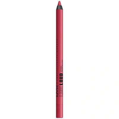 Nyx Professional Makeup Longwear Line Loud Matte Lip Liner 11ml (various Shades) - On A Mission