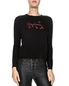 The Kooples Daydream Embellished Wool & Cashmere Sweater In Black