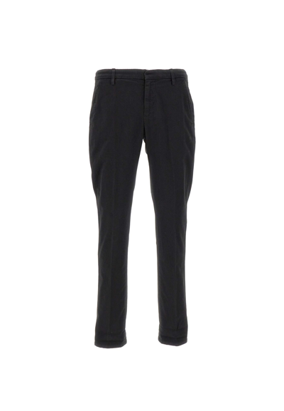 Dondup Gaubert Wool Blend Chino Pants In Grey