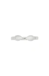 Monica Vinader Fiji Bud Ring In Silver