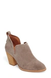 Jeffrey Campbell Rosalee Bootie In Blush Suede