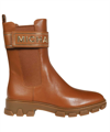 Michael Kors Ridley Boots Brown - 230 In Leather