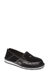 Ariat Cruiser Slip-on Loafer In Black Suede