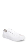 Converse Chuck Taylor All Star Seasonal Ox Low Top Sneaker In White Canvas