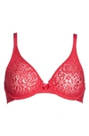 Wacoal 'halo Lace' Convertible Underwire Bra In Love Potion