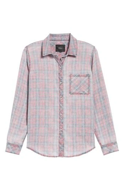 Rails Hunter Plaid Shirt In Charcoal Spice Cloud Wash