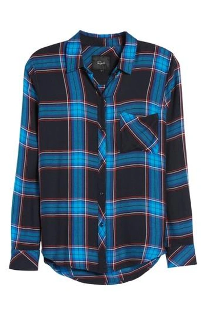 Rails Hunter Plaid Shirt In Azure Midnight Ruby