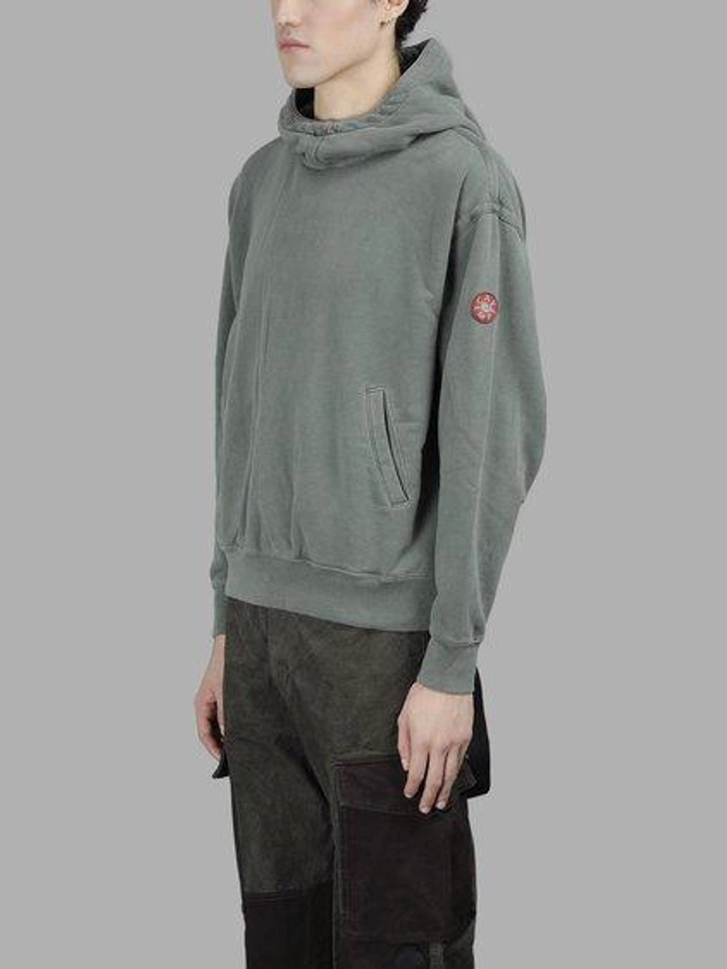 Cav Empt Men's Green Overdye Heavy Hoodie | ModeSens