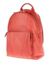 Santoni Backpacks In Red