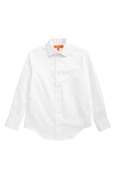 Tallia Kids' Solid Dress Shirt In White