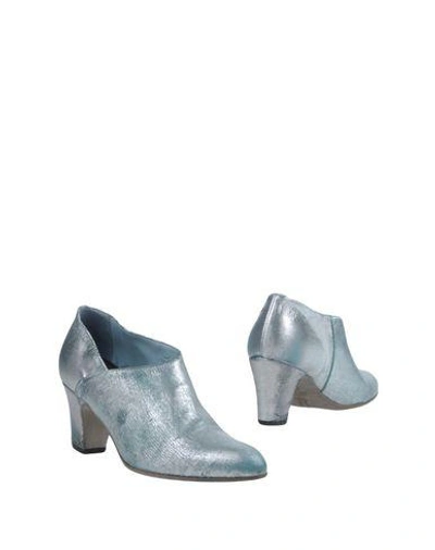 Alexander Hotto Ankle Boot In Sky Blue