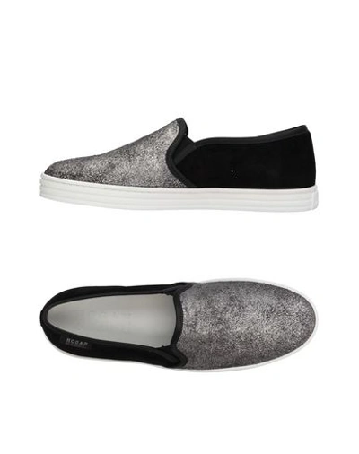 Hogan Rebel Sneakers In Lead