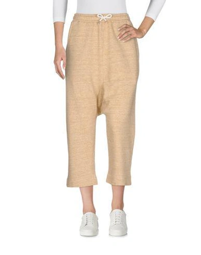 Cape Cropped Pants & Culottes In Camel