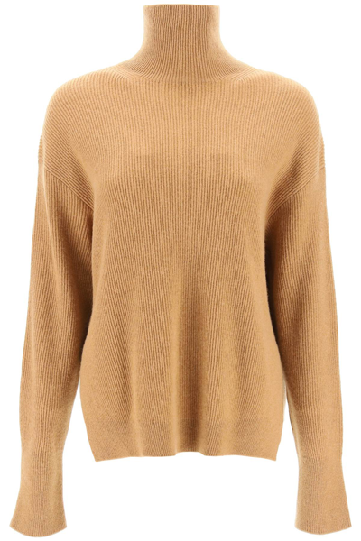 Nanushka Arya Cashmere Blend Sweater In Brown