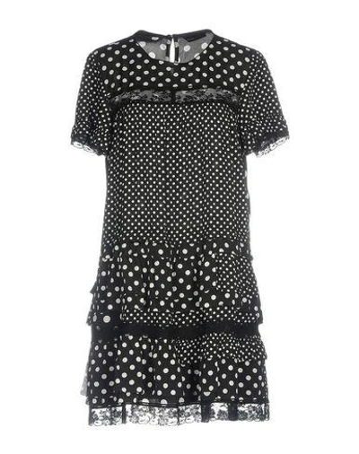 Marc By Marc Jacobs Short Dresses In Black