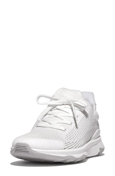 Fitflop Vitamin Ffx Knit Sneaker In Urban White