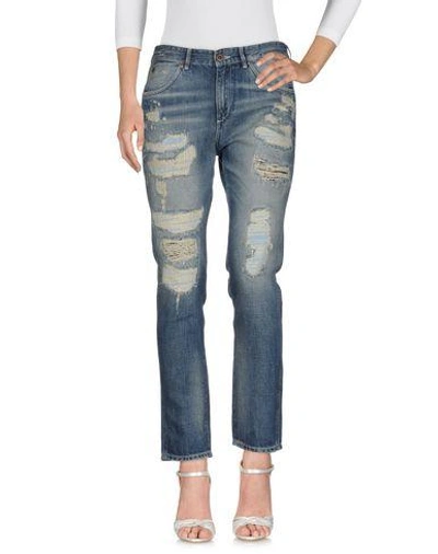 Scotch & Soda Denim Pants In Blue