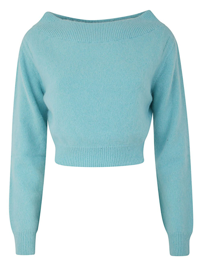 Semicouture Lucile Pullover In Blue