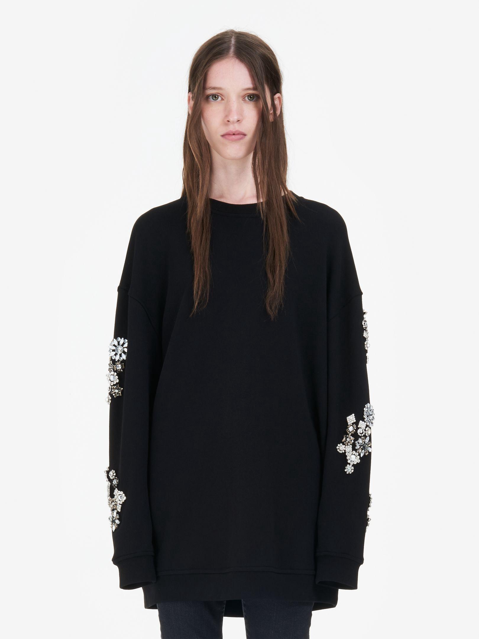 alexander mcqueen sweatshirt dress