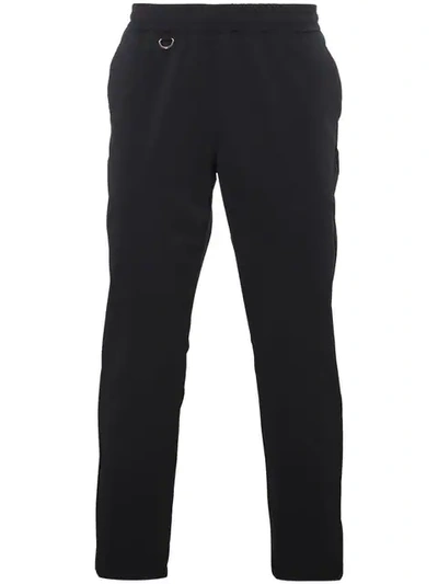 Uniform Experiment Black Tapered Cropped Trousers