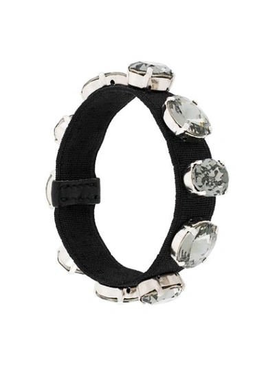 Miu Miu Embellished Strap Bracelet