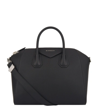 Givenchy Gi P M Antigona Th Grained Lthr In Black