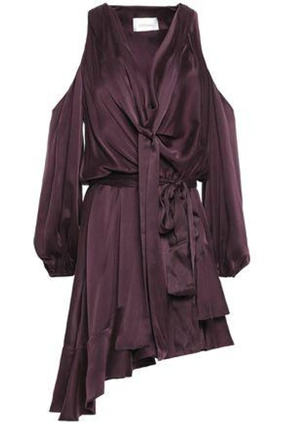 burgundy designer dresses Angelina Maxi Dress main image 1