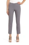 Lafayette 148 'stanton' Slim Leg Ankle Pants In Rock