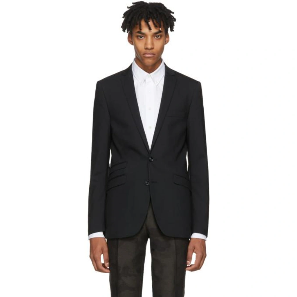 Tiger Of Sweden Black Nedvin Blazer In 050 Black ModeSens