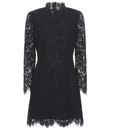 Ganni Jerome Lace Dress In Black | ModeSens