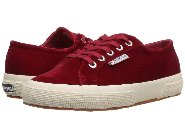 superga maroon red