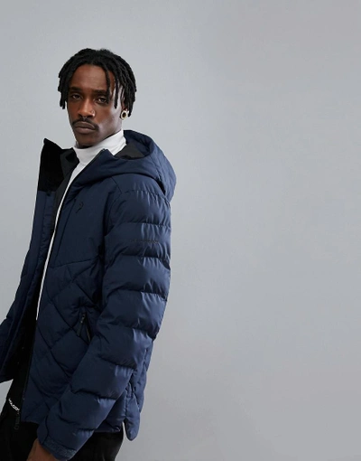 Peak Performance Alaska Padded Ski Jacket In Navy - Navy