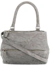 Givenchy Small Pandora Tote In Grigio Perla