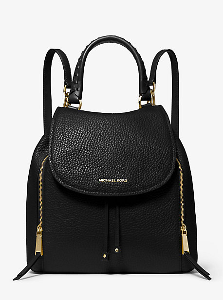 large leather backpack