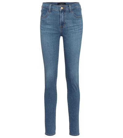 J Brand Maria High Waist Super Skinny Jeans In Indigo