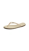 Havaianas Leopard Print Flip Flops In Sand Gray