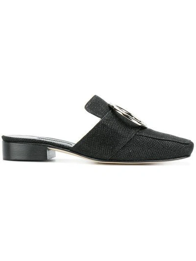 Dorateymur Petrol Mules In Black