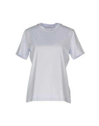 Acne Studios T-shirt In Lilac