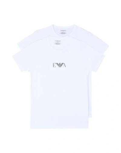 Emporio Armani Undershirts In White