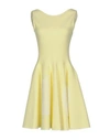 Antonino Valenti Short Dress In Yellow