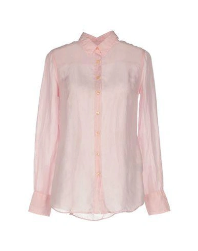 Fred Perry Shirts In Pink