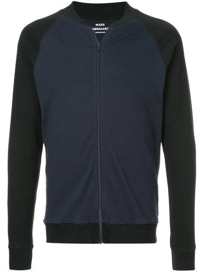 Mads Nørgaard Contrast Zipped Jacket - Black