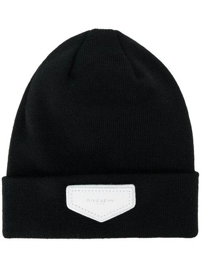 Givenchy Black Knitted Beanie