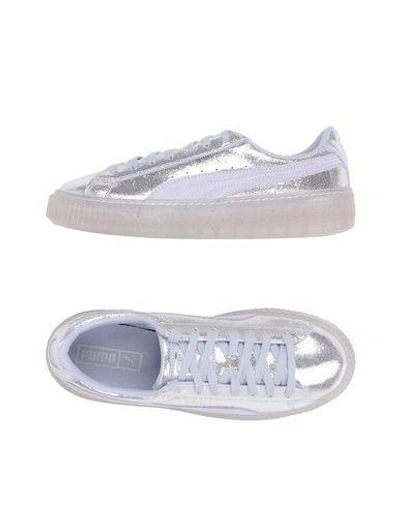 Puma Sneakers In Silver