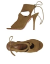 Aquazzura Sandals In Khaki