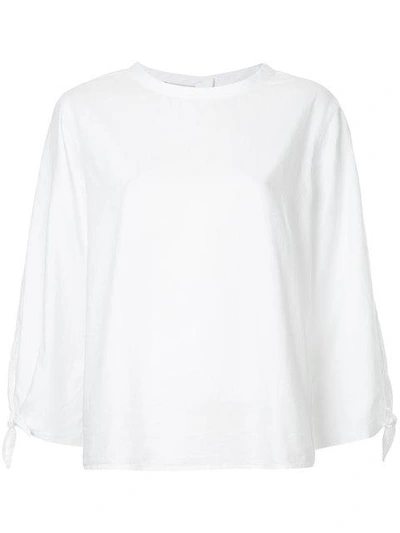 Mads Nørgaard Sprilla Oxford Blouse In White