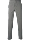 Prada Skinny Trousers In Grey