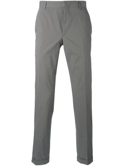 Prada Skinny Trousers In Grey