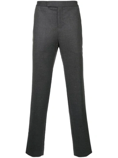 Tomorrowland Cropped Tailored Trousers In Grey